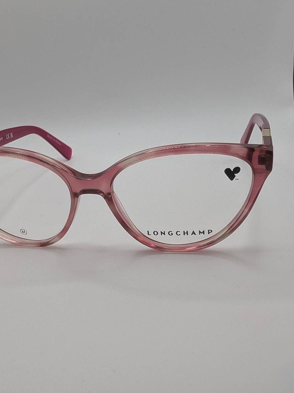 Longchamp Pink Cat Eye Eyeglasses Frames LO2764 651 53-15-140 Case Included NWT
